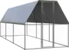 vidaXL Zewnętrzna klatka dla kur 2x6x2 m Stal ocynkowana Podgląd zdjęcia produktu 5