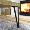 4 x Tafelpoten van 71 cm, model "Hairpin", met 3 strepen - Productafbeelding-voorbeeld 8