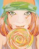 Zuty - Malen nach Zahlen - GRÜNÄUGIGE FRAU UND LOLLY, 40x50 Produktbild-Vorschau 1