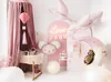Folienballon Maus 75x46cm Hellrosa Produktbild-Vorschau 3