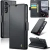 Lederhülle für Samsung Galaxy S24 FE Brieftasche Kartenfach Produktbild-Vorschau 1