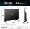 Hisense 40" A4Q, Full HD 1920x1080, DLED, HDR, HLG, DTS HD, Produktbild-Vorschau 2