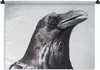 MuchoWow® Wandteppich Wandbehang Krähe - Federn - Vogel Produktbild-Vorschau 1