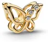 PANDORA MOMENTS Charm Motyl w kolorze złotym 764369C01 Podgląd zdjęcia produktu 4