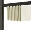 Outsunny Pergola ca. 3x3m Garten Pavillon, Terrassendachung Produktbild-Vorschau 11