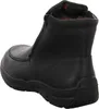 A black leather boot shown from the back and side. Náhľad obrázku produktu
