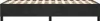 A black boxspring bed frame with wooden slats is shown from the side against a white background. Produktbild-Vorschau