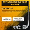 Extralink Balkonový držák pro satelitní anténu 250 × 750 Náhled obrázku produktu 6
