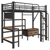 MODFU Hoogslaper 90 x 200, multifunctioneel bed voor Productafbeelding-voorbeeld 10