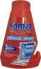 A red bottle of Somat Intensiv Maschinen Reiniger with blue text and graphics. Podgląd zdjęcia produktu