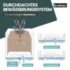 Diagram illustrating a self-watering plant pot system. Produktbild-Vorschau