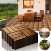 Jopassy 2m² Holzfliesen Mosaik Akazienholz Fliese 22 Stück Produktbild-Vorschau 2