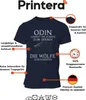 Odin schickt Raben Wölfe Kämpfen Wikinger Spruch Nordisch Produktbild-Vorschau 4
