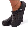 Damen Schaumstoff Clogs Schwarz Cobble 40 Produktbild-Vorschau 1