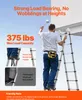 VEVOR teleskopický rebrík s A-rámom, 4985 mm dlhý výsuvný Náhľad obrázku produktu 2