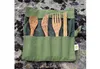 Kokosnuss-Besteck-Set | 4-teilig Produktbild-Vorschau 3