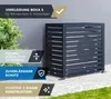 Westmann Verkleidung Wärmepumpe Boxa S Anthrazit 100x56x97 Produktbild-Vorschau 2