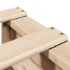 Massivholzbett ohne Matratze 140x200 cm Kiefernholz Produktbild-Vorschau 6