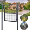 Wolketon 120x100cm Gartentor Anthrazit Gartentuer mit Produktbild-Vorschau 2