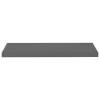 vidaXL Schweberegale 2 Stk. Hochglanz-Grau 80x23,5x3,8 cm Produktbild-Vorschau 12