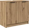 vidaXL Zestaw mebli łazienkowych z półką 5 szt. materiał Podgląd zdjęcia produktu 5