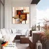 ARTland Wandbild Alu für Innen & Outdoor Karos Abstrakt II Produktbild-Vorschau 5