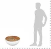 vidaXL Couchtisch Schalenform Altholz Massiv 60x60x30 cm Produktbild-Vorschau 4
