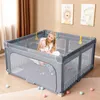 COSTWAY 127x127 cm Laufstall Baby faltbar, Laufgitter mit Produktbild-Vorschau 2