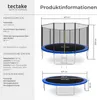 Trampolin Garfunky mit Sicherheitsnetz - 427 cm Produktbild-Vorschau 5