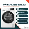 homeX WT7H1E-W Wärmepumpentrockner 7kg, Wäschetrockner - Produktbild-Vorschau 2