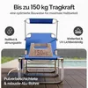 CASARIA® Lettino Ibiza 190x59cm Carico Max 150 Kg Anteprima dell’immagine prodotto 7