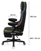 Chaise d'ordinateur de jeu pivotante Huzaro RGB Smart Voir les images du produit 9