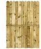 vidaXL Portail de jardin, 100 x 150 cm, en bois massif de Voir les images du produit 3