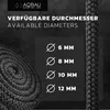 Aqbau® Ofendichtschnur Set mit Kleber bis 1100°C Kamin Produktbild-Vorschau 6