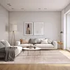 Kurzflor Teppich Mazovia - Abstrakt Beige Teppich für Produktbild-Vorschau 3