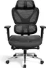 Fotel biurowy ergonomiczny KB106 czarny Podgląd zdjęcia produktu 11