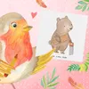 Mr. & Mrs. Panda Grußkarte Schreiner Herz - Weiß - Produktbild-Vorschau 5