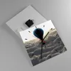 Wanduhr - Quadrat - Glasuhr - Wolke Ballon Himmel - 30x30cm Produktbild-Vorschau 2