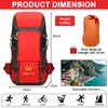 Turistický batoh 50L muži ženy trekkingový batoh s Náhled obrázku produktu 5