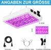47W 1200lm lampa roślinna Led pełne spektrum rośliny domowe Podgląd zdjęcia produktu 5