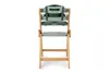 A high chair viewed from the back. Náhľad obrázku produktu