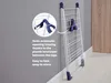 Leifheit Wäschetrockner Classic 250 Flex Standtrockner 25m Produktbild-Vorschau 3