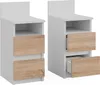 Comodino Vicco Monty Bianco/Sonoma Set di 2, Model 53174 Anteprima dell’immagine prodotto 1
