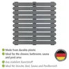 WENKO Sprchová rohož Mod. Indoor & Outdoor Grey 55 x 55 cm, Náhled obrázku produktu 3