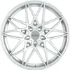19 Zoll MAM B2 5x120 ET35 Alufelgen SILVER PAINTED Produktbild-Vorschau 2