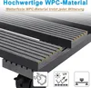 LZQ 2 Stück WPC Pflanzenroller 30x30 cm 100 kg Tragkraft, Produktbild-Vorschau 6