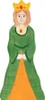 Holztiger 80238 Regina, verde/arancio Anteprima dell’immagine prodotto 2
