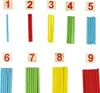 Počítacie tyčinky abakus + čísla montessori vzdelávacia Náhľad obrázku produktu 14