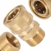 Rosfix Messing Adapter M22x1,5 auf 1/4" Schnellkupplung – Produktbild-Vorschau 5