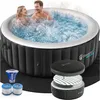 CASARIA Piscina Idromassaggio Gonfiabile Rotonda Ø163cm 4 Anteprima dell’immagine prodotto 1